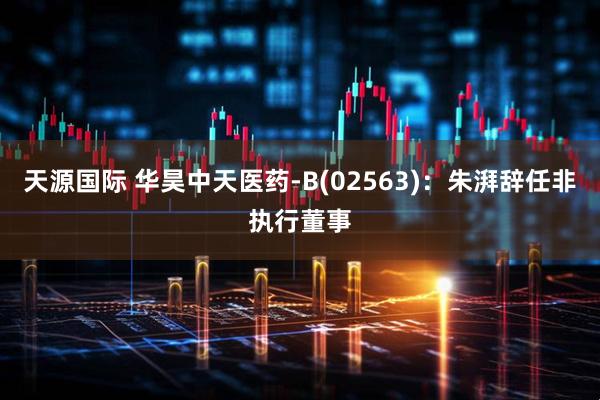 天源国际 华昊中天医药-B(02563)：朱湃辞任非执行董事